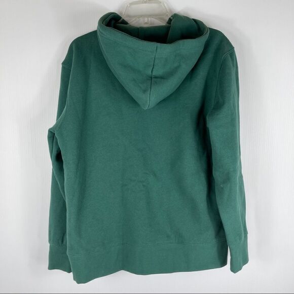 Topshop Hoodie Green Heavyweight Women's XS/S - Picture 3 of 7